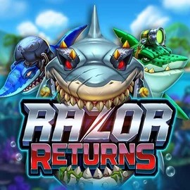 Razor Returns slot icon by Push Gaming, available at BalooBet Casino